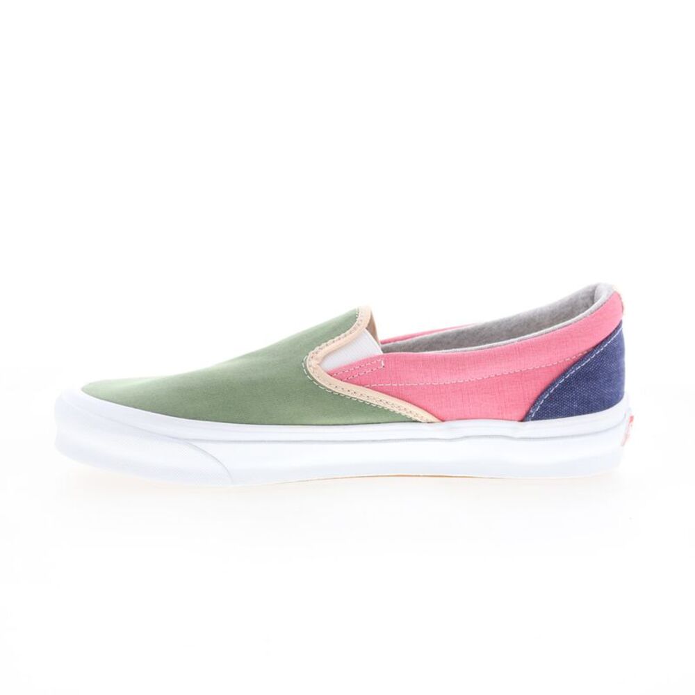 Vans Mens U OG Classic Slip-On LX Geoff Mcfetridge Green Shoes () - Picture 5 of 7